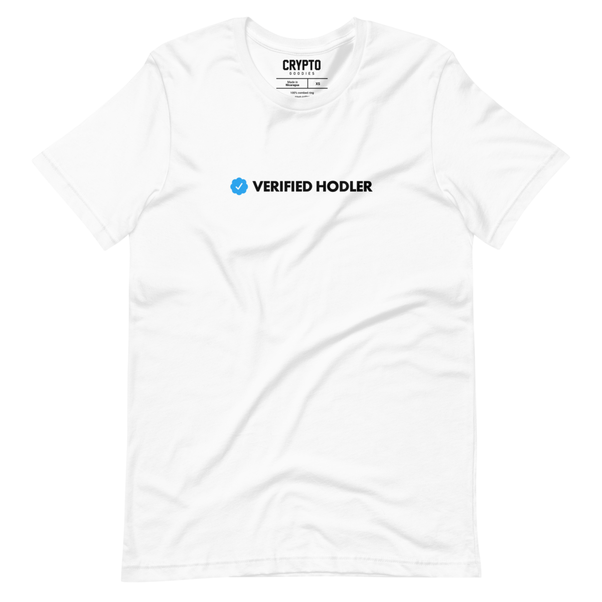 unisex staple t shirt white front 63796c6632370 - Verified Hodler T-Shirt