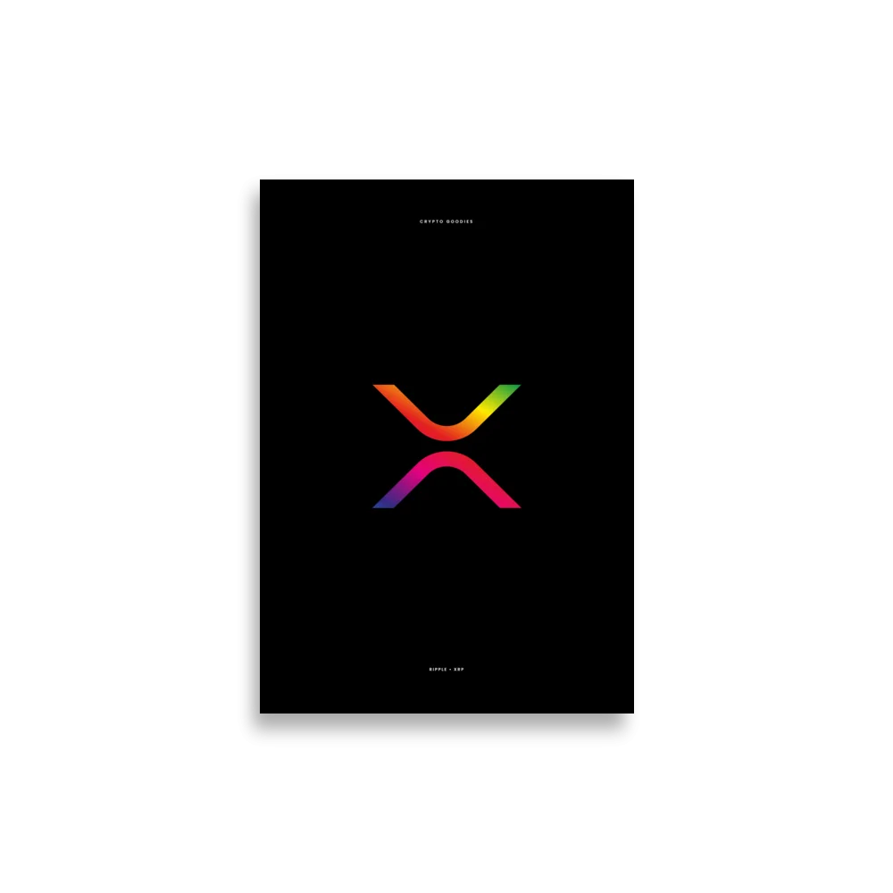 XRP Gradient Logo Poster - Image 3