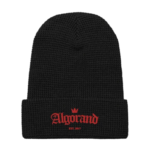 Algorand (RED) Waffle Beanie