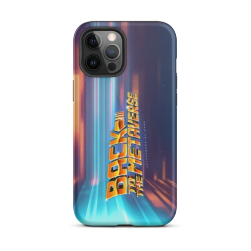 Back to the Metaverse Tough iPhone Case