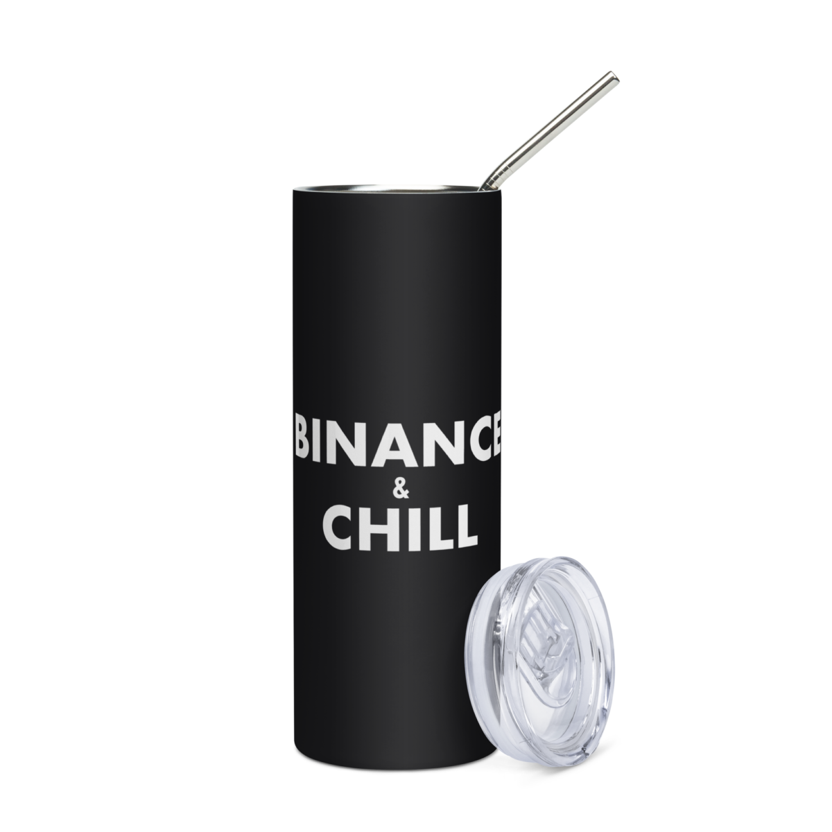 Binance & Chill Stainless Steel Tumbler