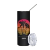 Bitcoin: Life's Better On The Beach Stainless Steel Tumbler