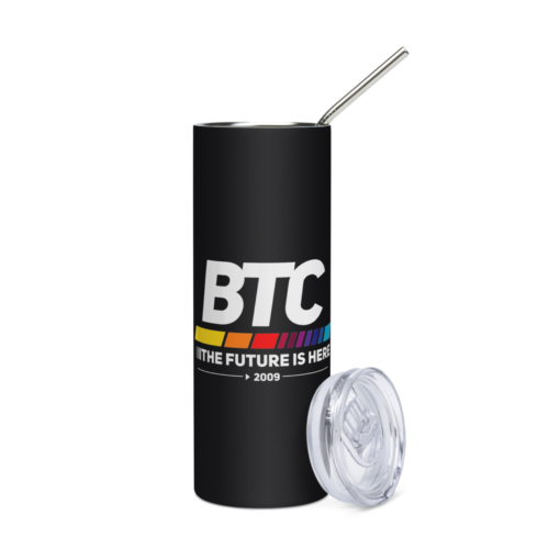 Bitcoin: The Future Is Here Stainless Steel Tumbler