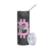 Bitcoin x Astronaut Flying Whale Stainless Steel Tumbler