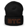 Bitcoin x BTC Varsity Cuffed Beanie