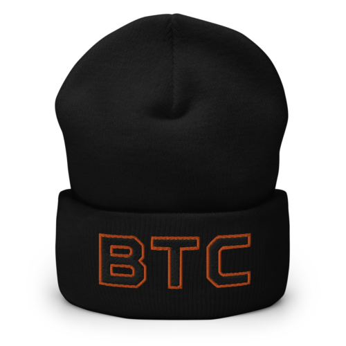 Bitcoin x BTC Varsity Cuffed Beanie