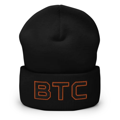 Bitcoin x BTC Varsity Cuffed Beanie