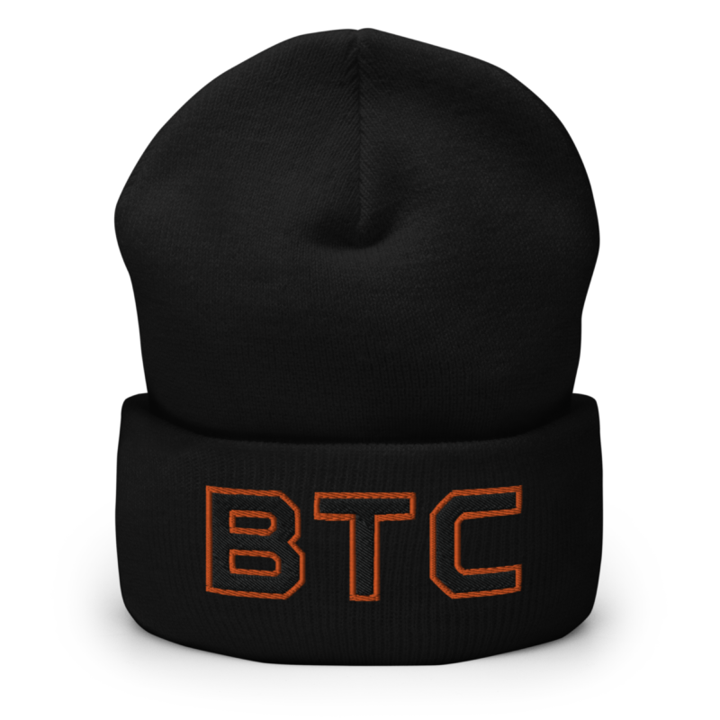 Bitcoin x BTC Varsity Cuffed Beanie