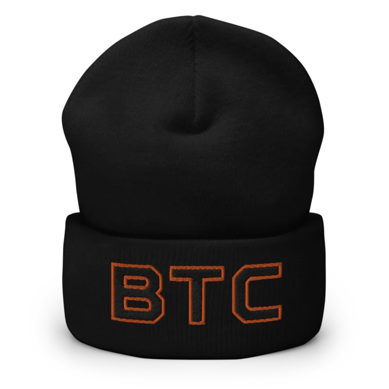 Bitcoin x BTC Varsity Cuffed Beanie