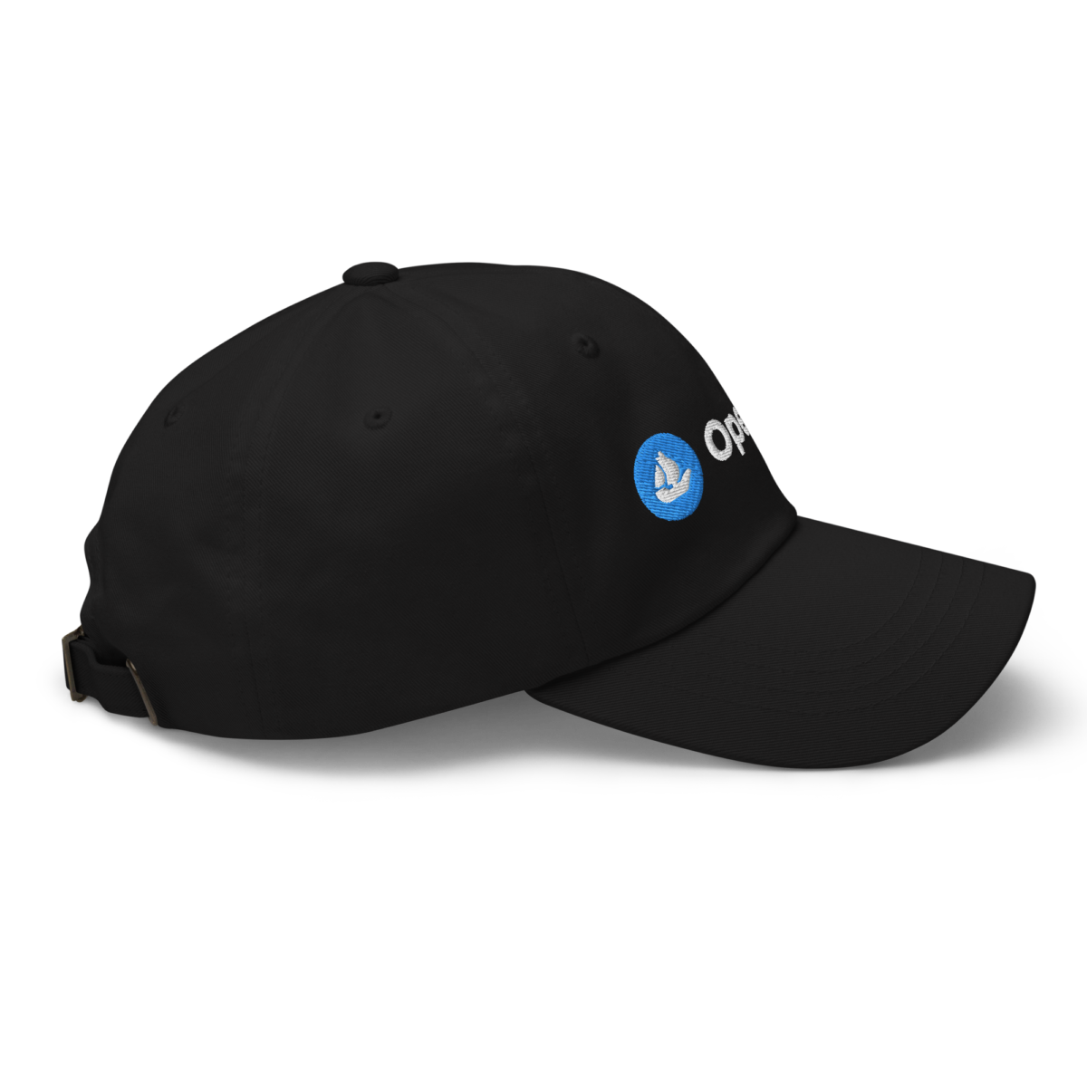 classic dad hat black right side 63a35b328a0e5 - Opensea Baseball Cap