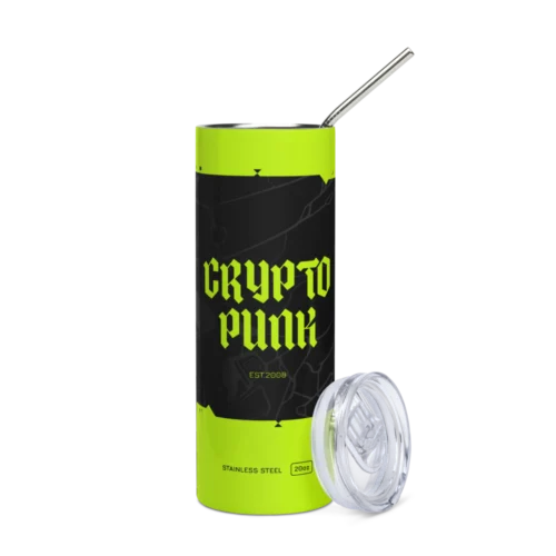 Crypto Punk Stainless Steel Tumbler