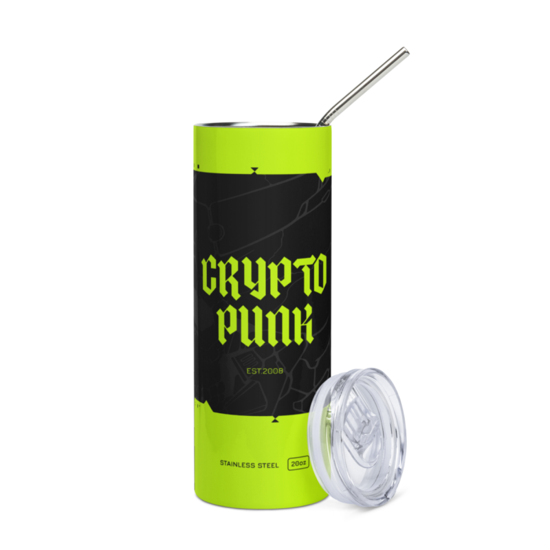 Crypto Punk Stainless Steel Tumbler