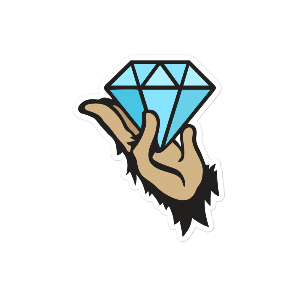 Diamond Hands Ape (Color)
