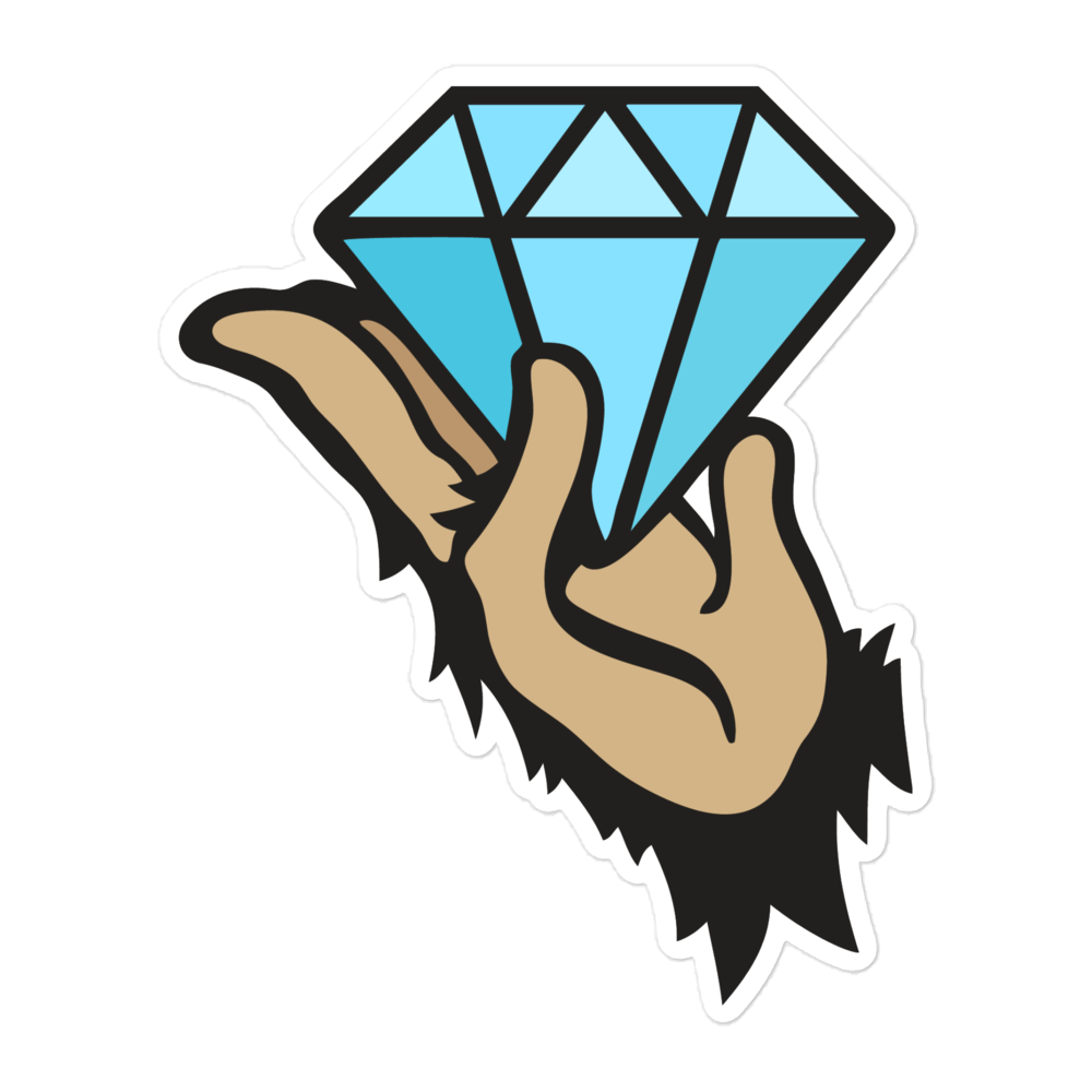 Diamond Hands Ape (Color)