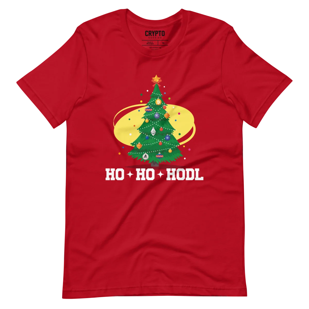 HO! HO! HODL! Xmas Tree T-Shirt