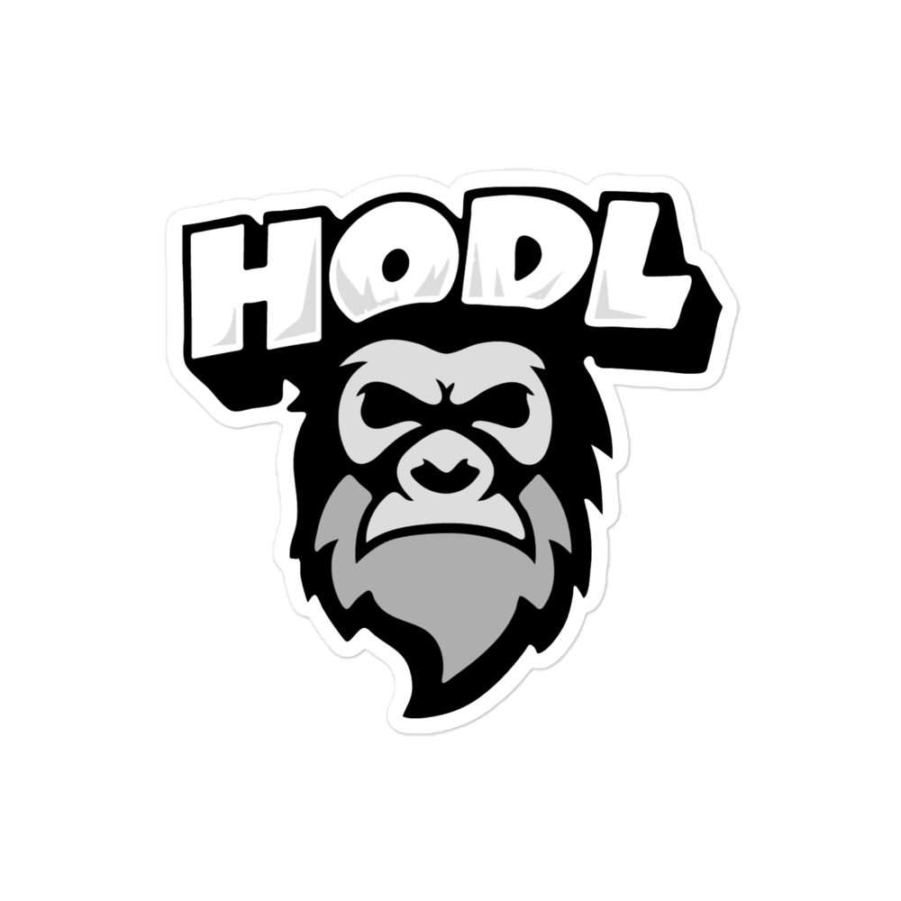 Hodl Ape Army Sticker
