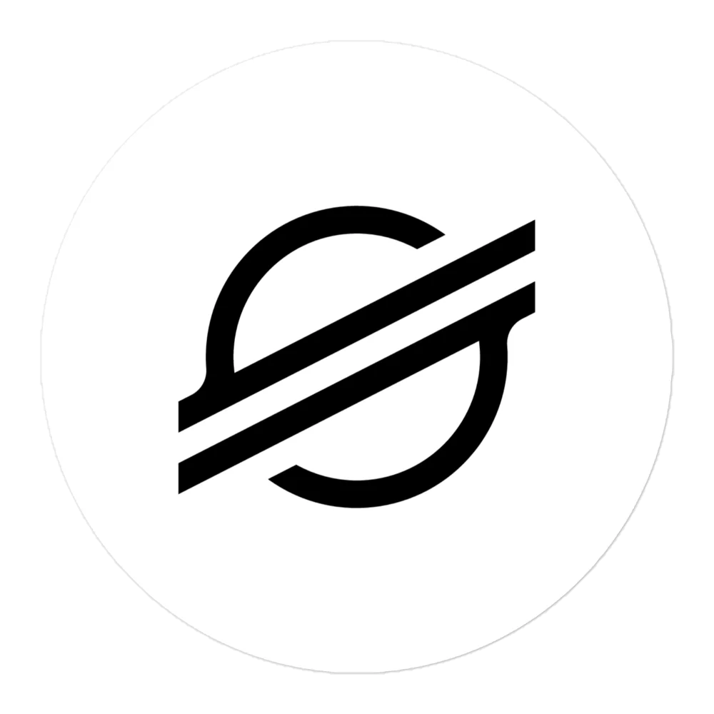 Stellar Lumens (XLM) Sticker - Image 3