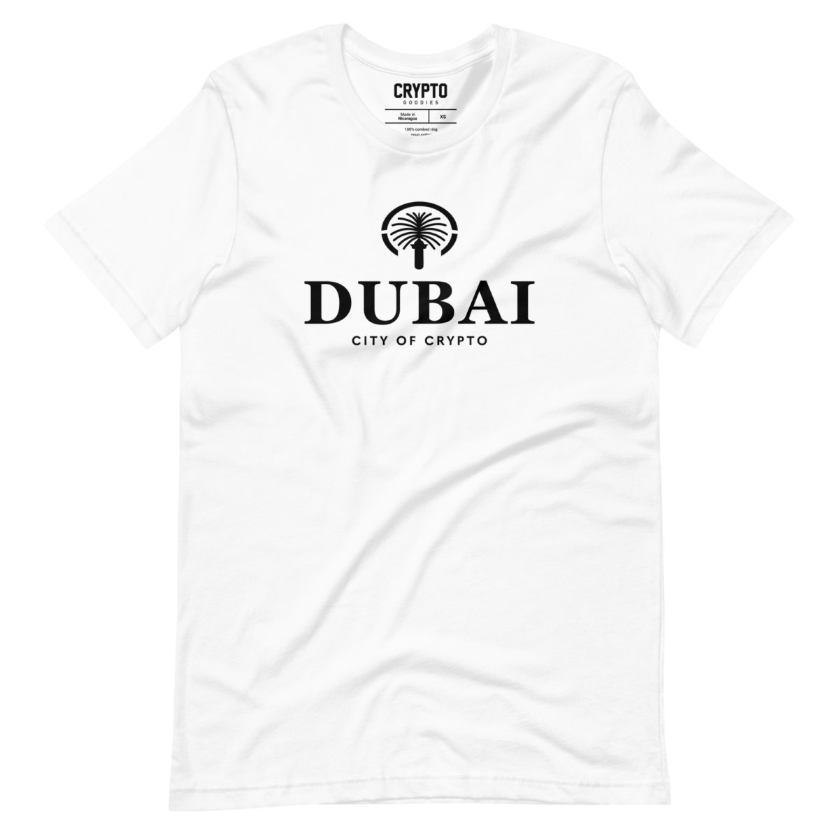 unisex staple t shirt white front 63a10f9cd4418 - Dubai: City of Crypto T-Shirt