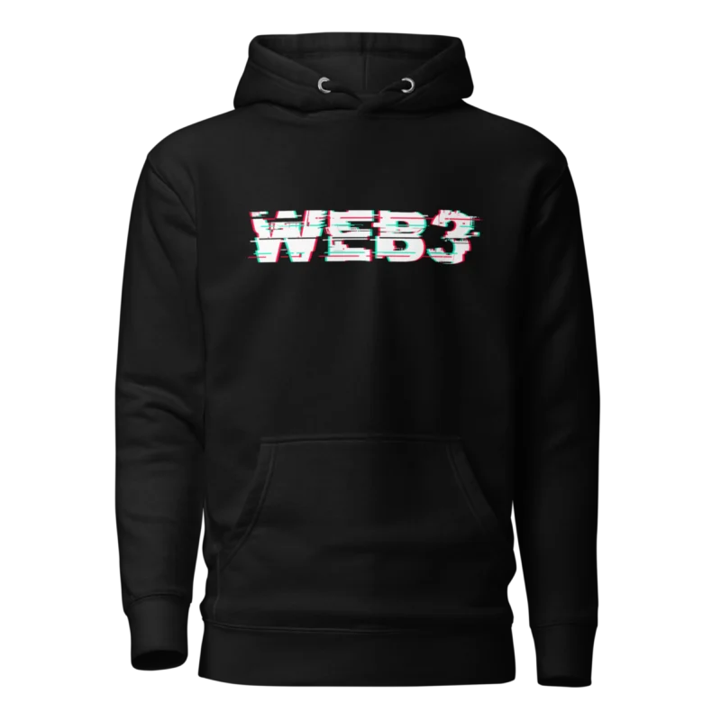 WEB3 Glitch Hoodie