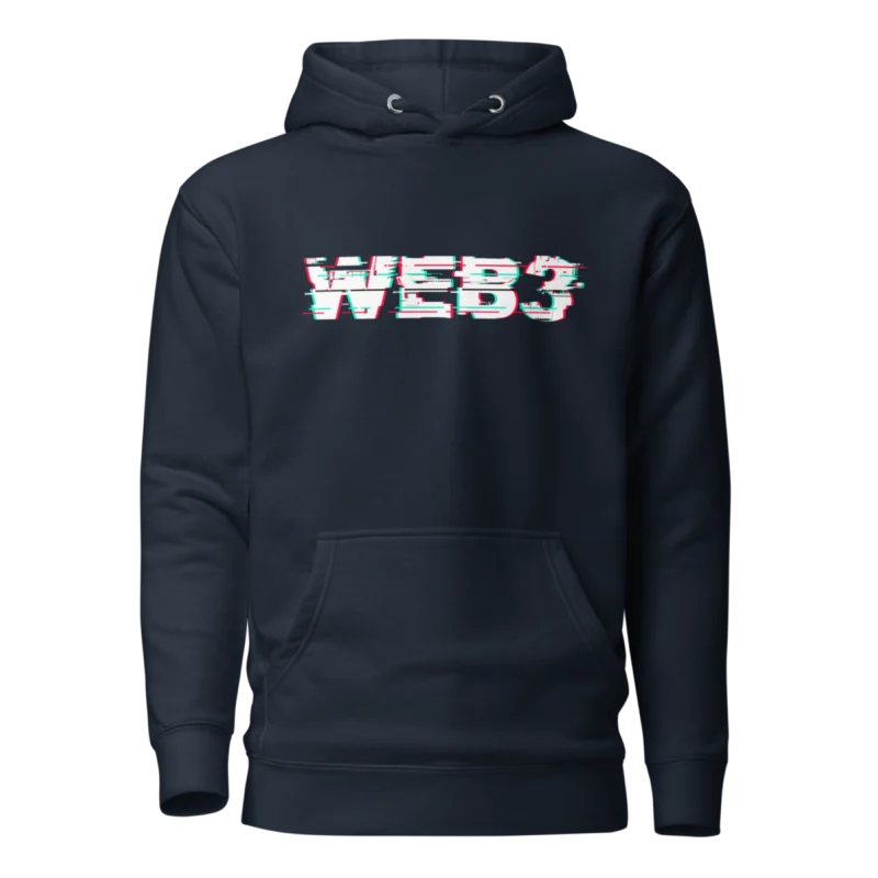 WEB3 Glitch Hoodie