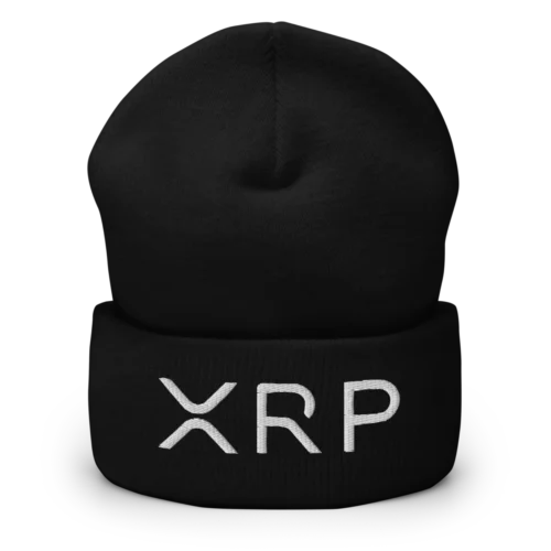 XRP Logo Cuffed Beanie