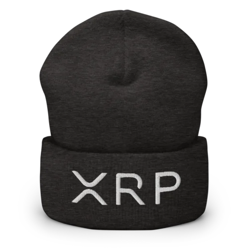 XRP Logo Cuffed Beanie