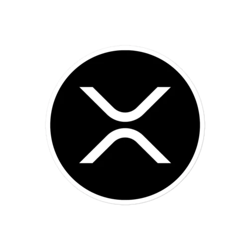 XRP Logo Sticker