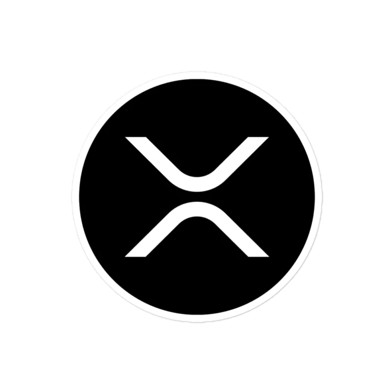 XRP Logo Sticker
