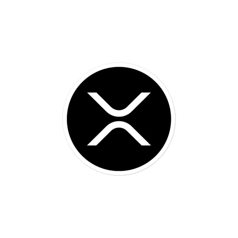 XRP Logo Sticker