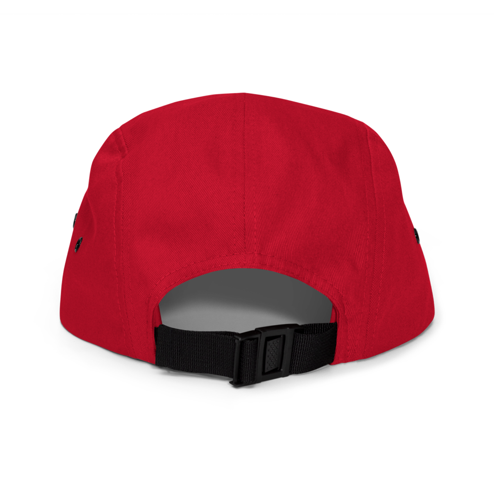5 panel cap red back 63d40a837b578 - Crypto Hodler 5 Panel Cap