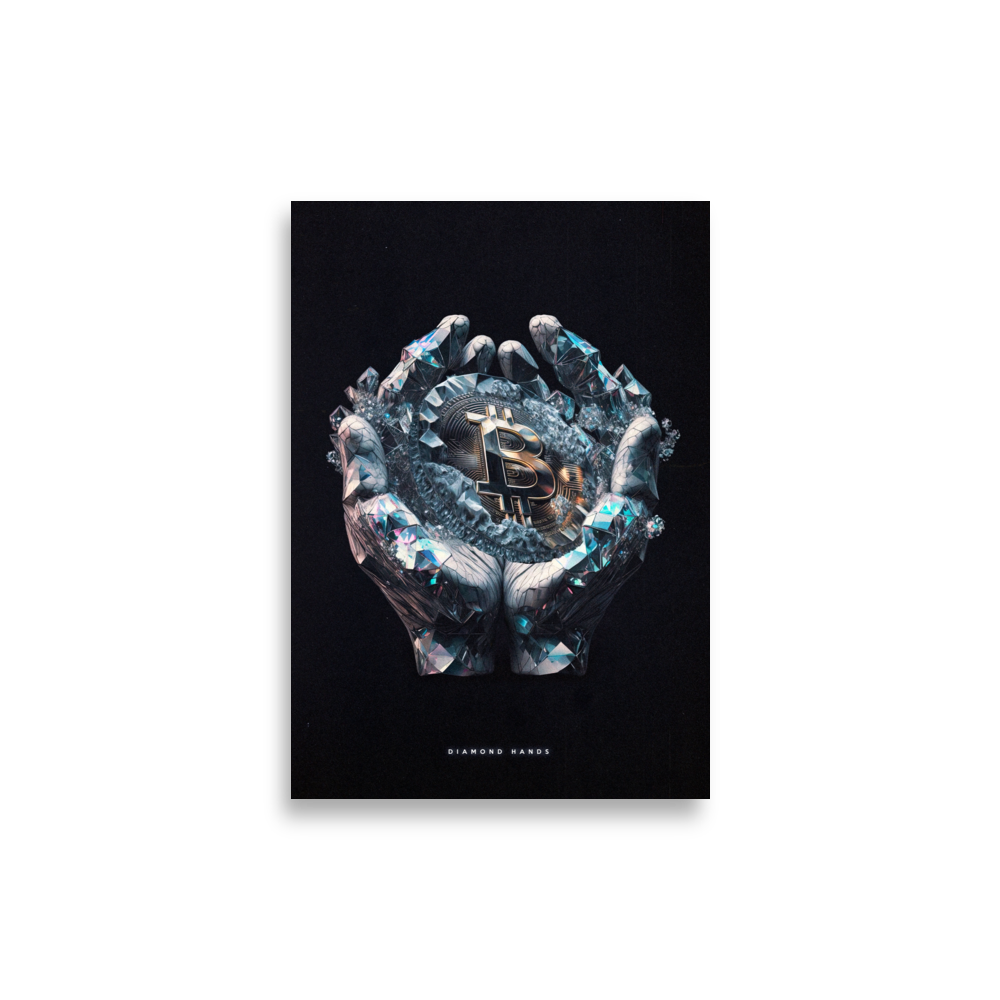Bitcoin: Diamond Hands Poster