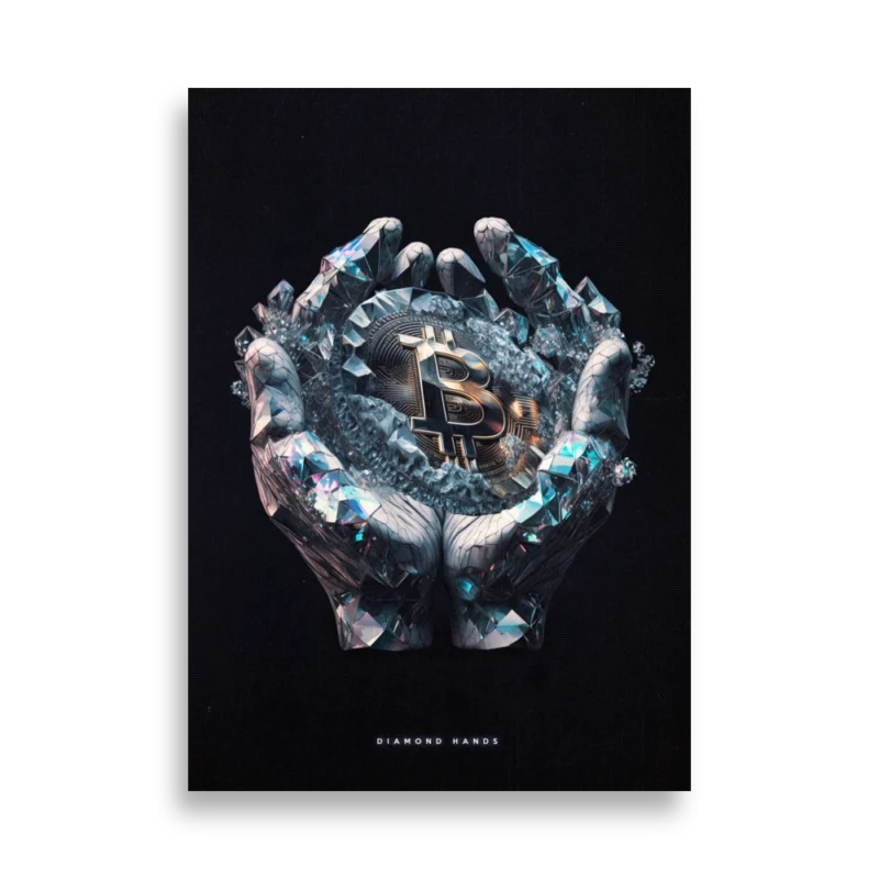 Bitcoin: Diamond Hands Poster