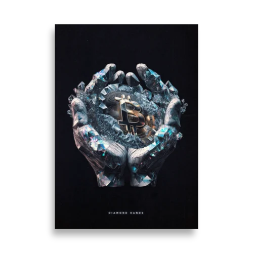 Bitcoin: Diamond Hands Poster