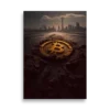 Bitcoin Landing Poster