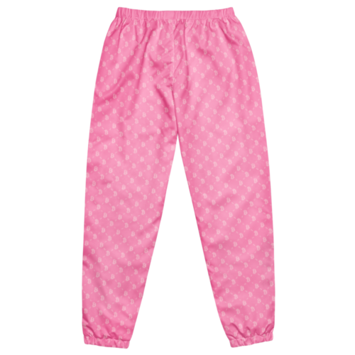 Bitcoin Light Pink Track Pants