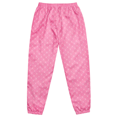 Bitcoin Light Pink Track Pants