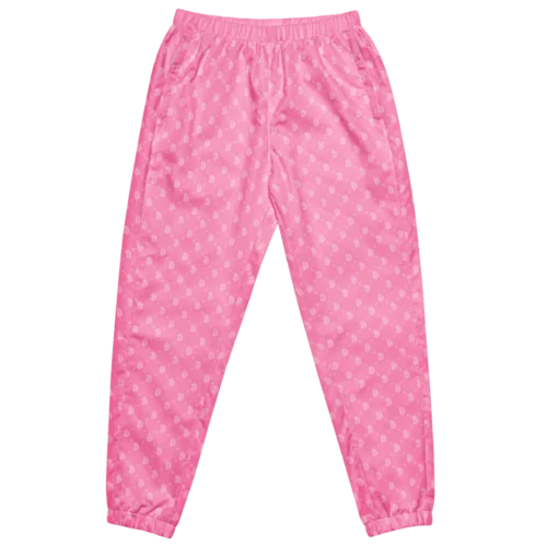 Bitcoin Light Pink Track Pants