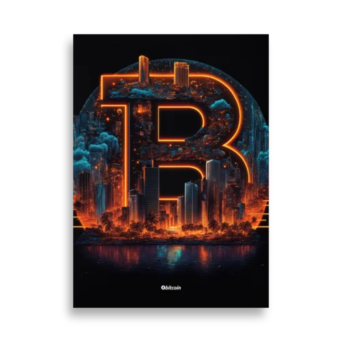 Bitcoin Miami Poster