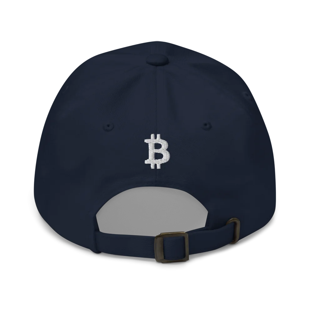 Bitcoin Paris Varsity Baseball Cap - Image 3