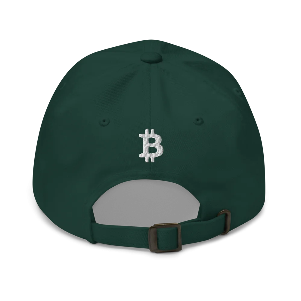 Bitcoin Paris Varsity Baseball Cap - Image 4