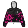 Bitcoin Paris Women’s Cropped Windbreaker