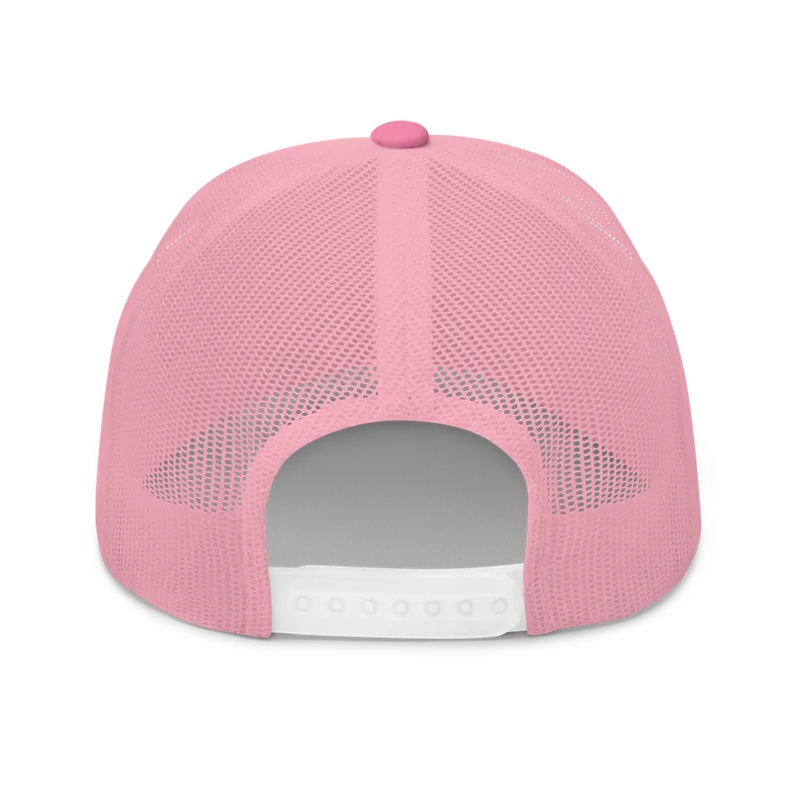 Bitcoin Pink Trucker Cap