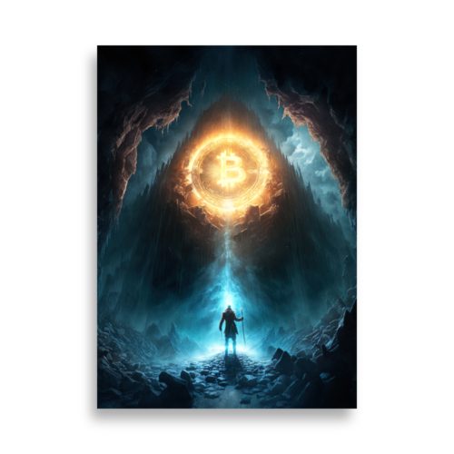 Bitcoin: The Great Discovery Poster