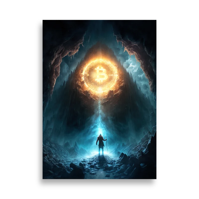 Bitcoin: The Great Discovery Poster