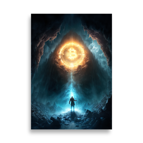 Bitcoin: The Great Discovery Poster