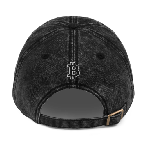 Bitcoin Vintage Baseball Cap