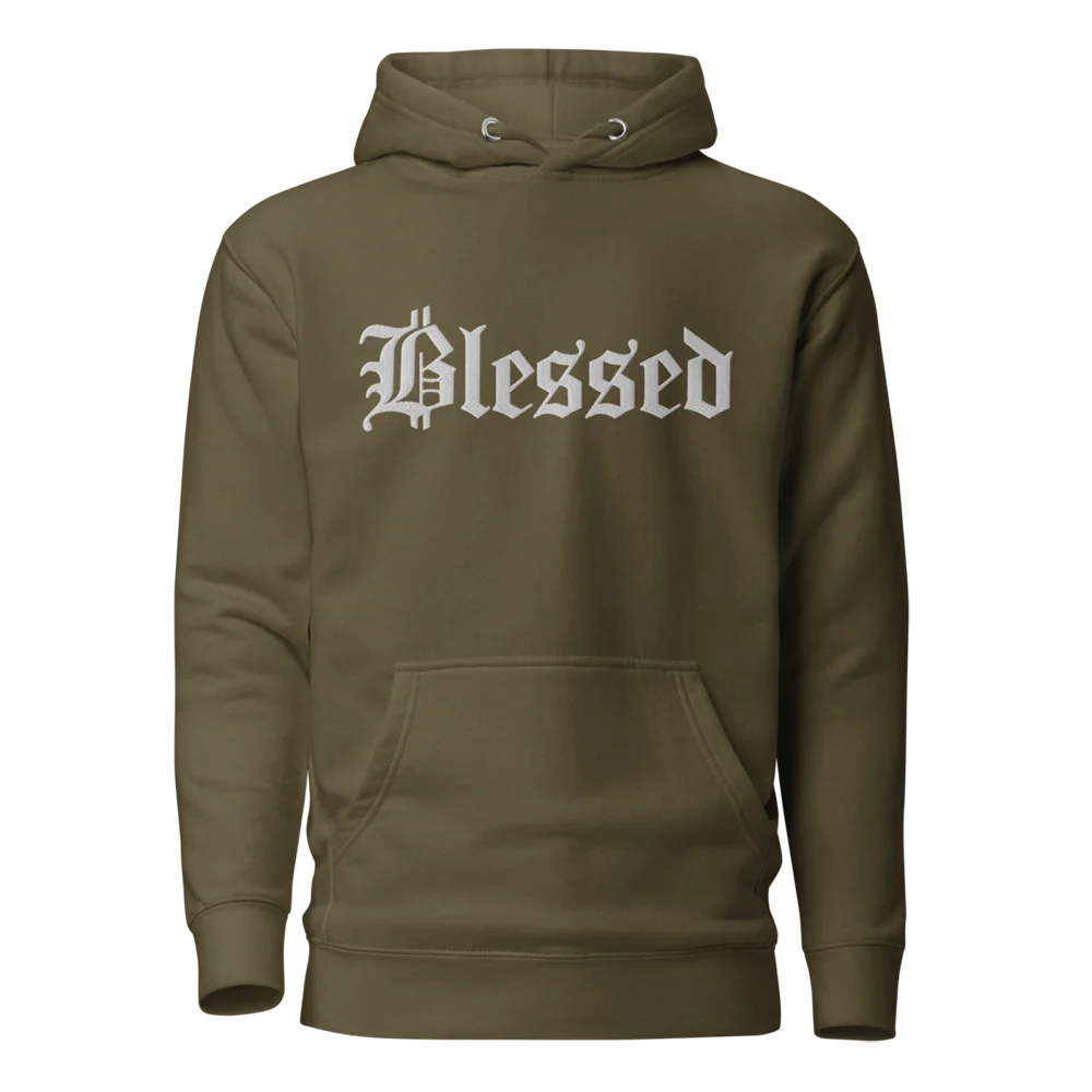 Blessed (Embroidery) Hoodie - Image 3