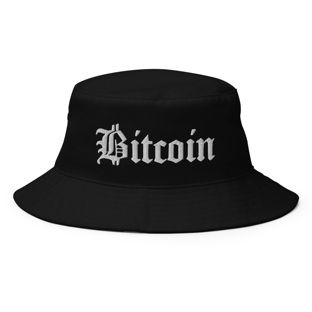 bucket hat i big accessories bx003 black front 63ba1a5536346 - Bitcoin Old London Bucket Hat
