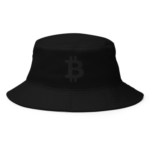 bucket hat i big accessories bx003 black front 63d844ba8d305 - Bitcoin Stealth Edition Bucket Hat