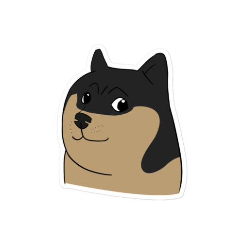Doge: Funny Doge Batman Sticker